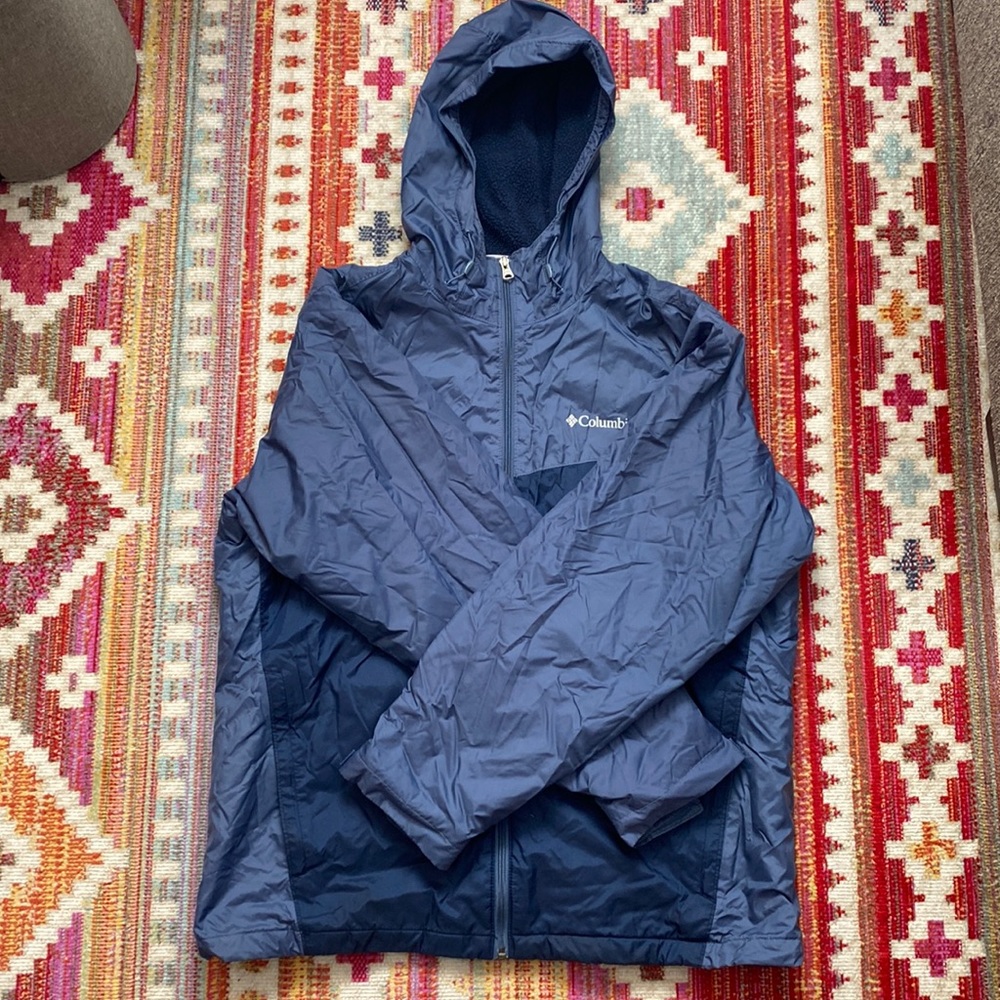 Columbia Fleece-Lined Raincoat/Jacket